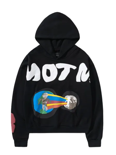 Design MOTM Graphic Hoodie Black - 4