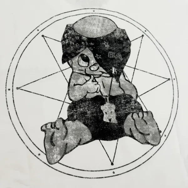 Design Blakamerika Recordings Logo Tee White T-Shirt Tops.t Shirts - 5