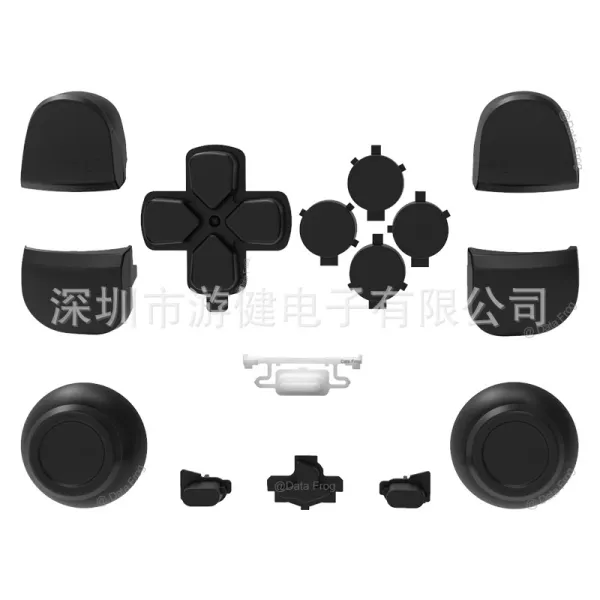 Design PlayStation Controller Replacement Parts Kit Black Electronics - 1