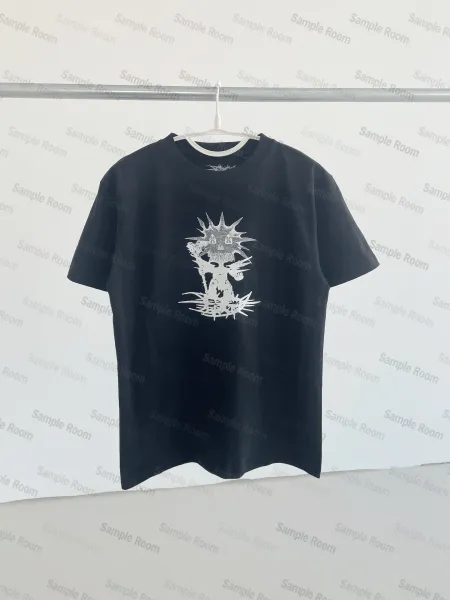 Design Graphic Print Black T-Shirt - 3