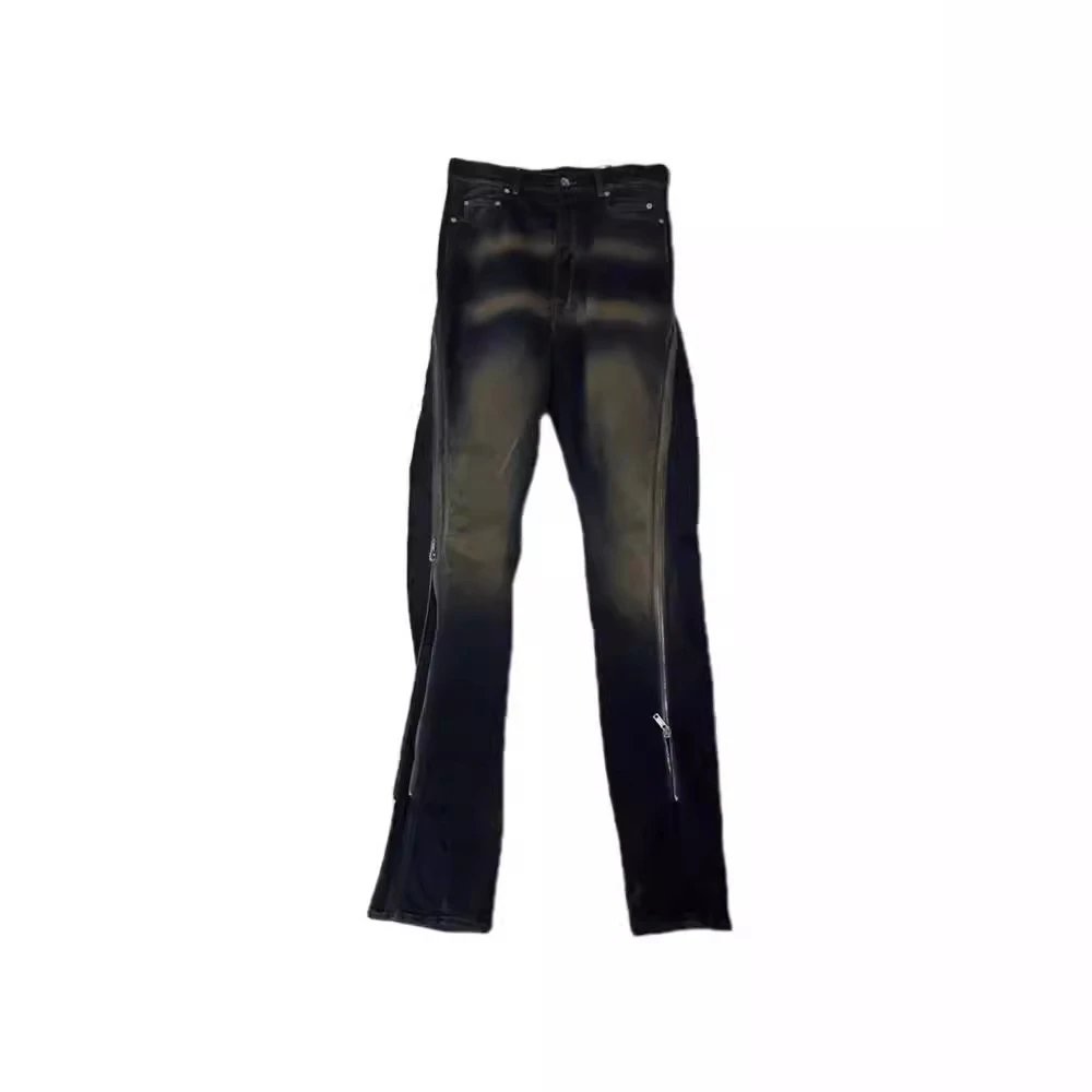 Washed Gradient Flared Jeans photo 7
