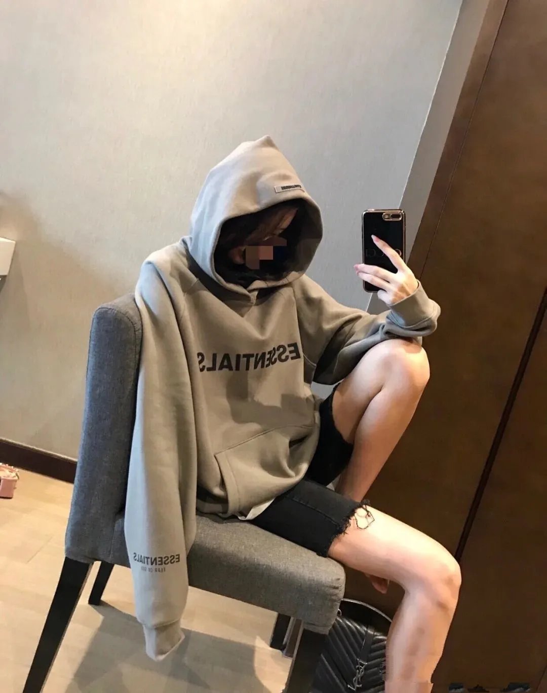 Fear of God Essentials Hoodie Gray Hoodie - 13