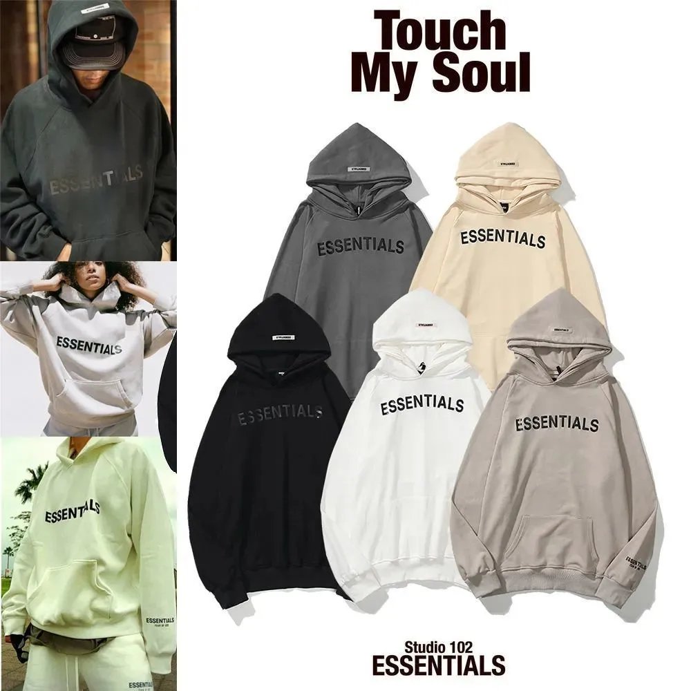 Fear of God Essentials Hoodie Gray Hoodie - 36