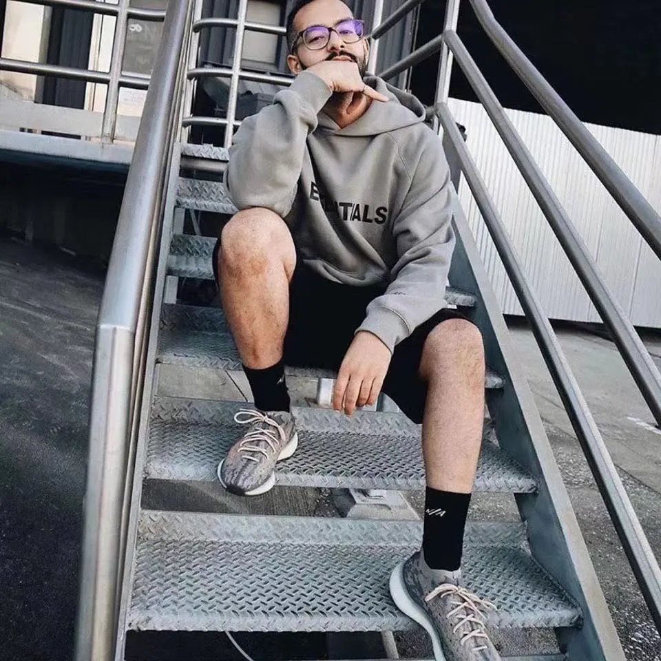 Fear of God Essentials Hoodie Gray Hoodie - 34