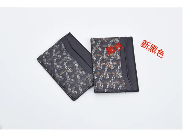 Goyard Saint-Honoré Card Holder Yellow and Green - 20