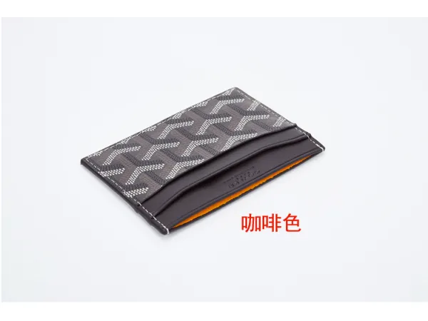 Goyard Saint-Honoré Card Holder Yellow and Green - 19