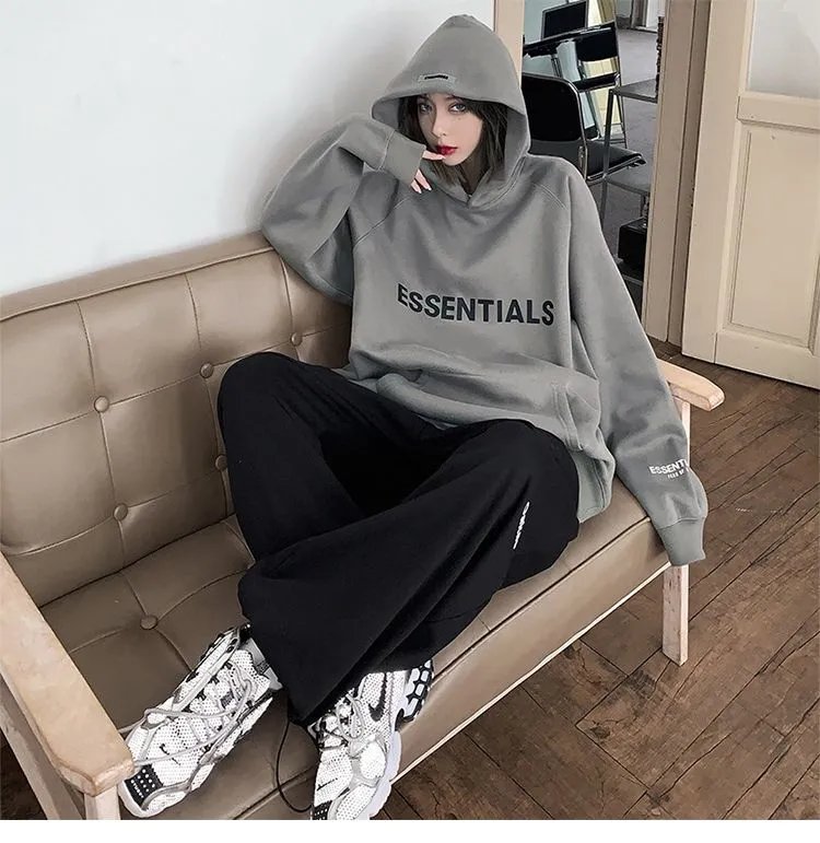 Fear of God Essentials Hoodie Gray Hoodie - 8