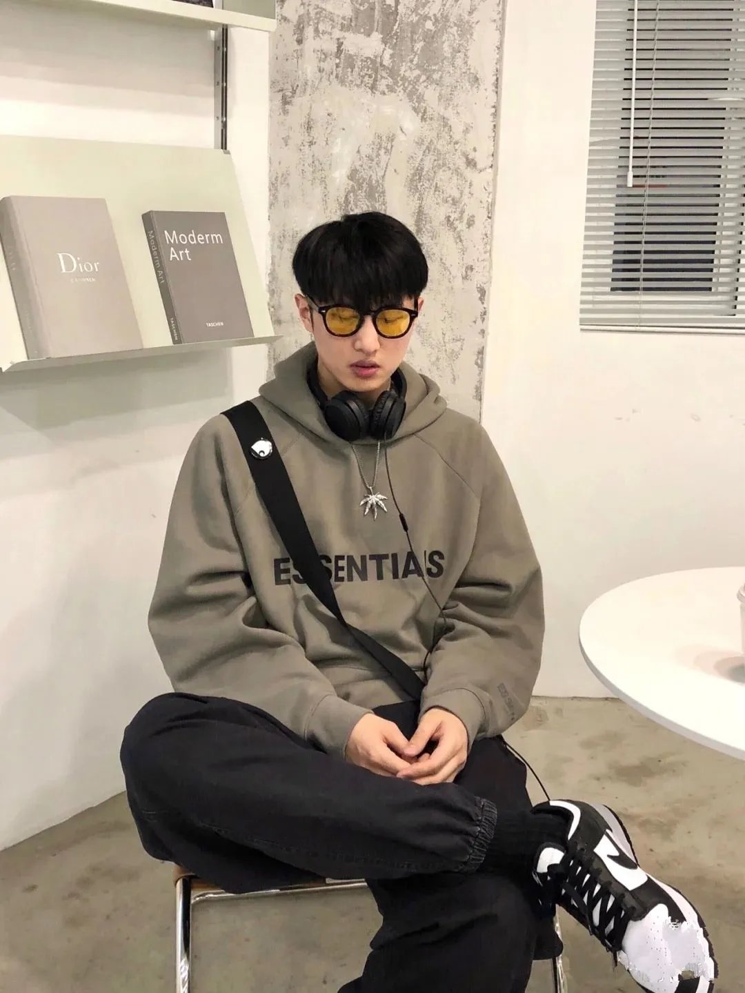 Fear of God Essentials Hoodie Gray Hoodie - 23