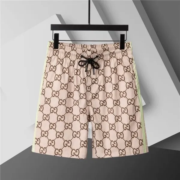 Prada Triangle Logo White Drawstring Shorts - 28
