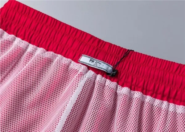 Prada Triangle Logo White Drawstring Shorts - 9