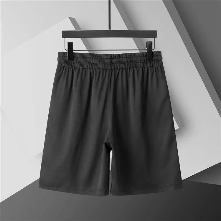Prada Triangle Logo White Drawstring Shorts - 15