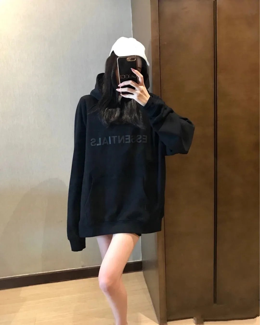 Fear of God Essentials Hoodie Gray Hoodie - 14