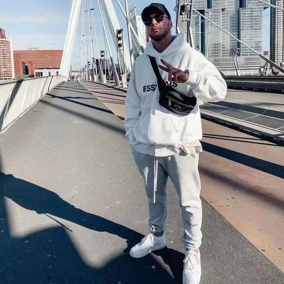 Fear of God Essentials Hoodie Gray Hoodie - 29