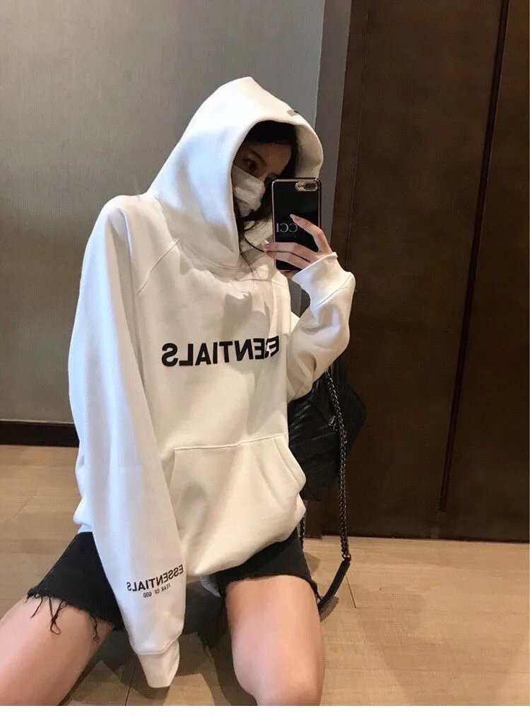Fear of God Essentials Hoodie Gray Hoodie - 9