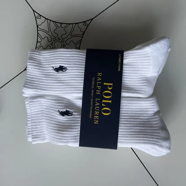 Ralph Lauren Polo Classic Sport Gray Socks - 10
