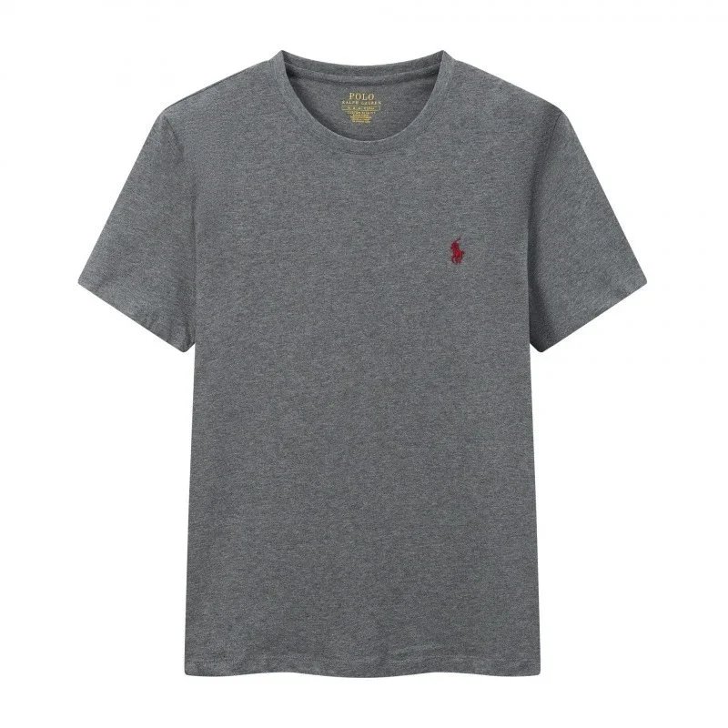 Dark gray T red label
