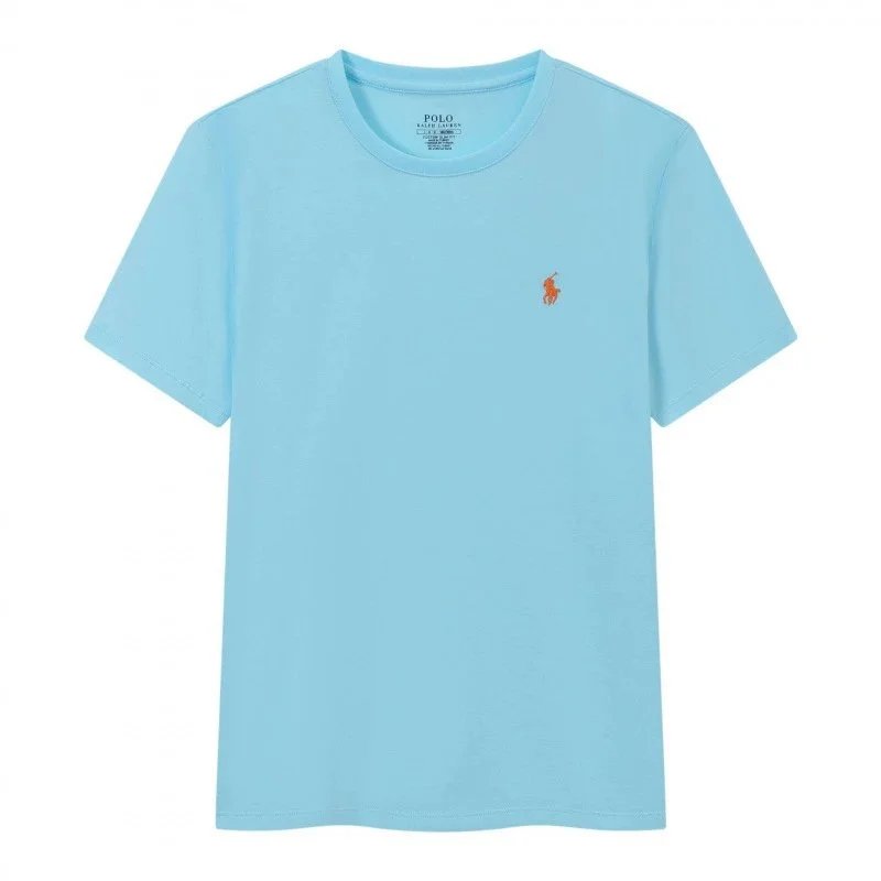 Lake Blue T Orange Yellow Label