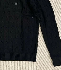 thumbnail for Six-color crewneck knitted sweater f