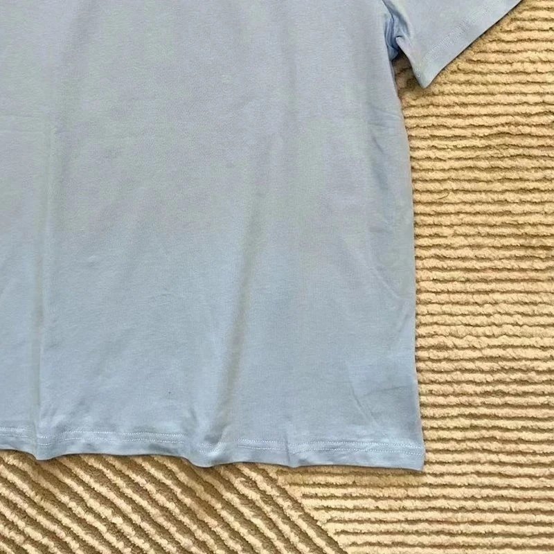 Other Crew Neck T-shirt Light Blue