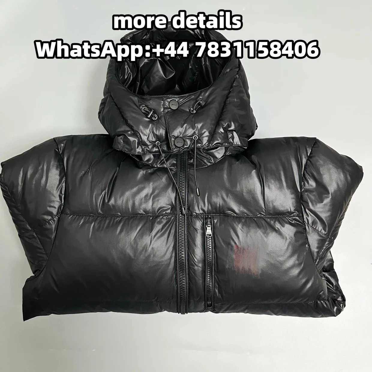 The latest shiny down jacket Puffer