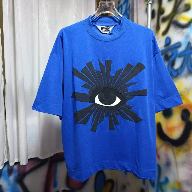 House of Errors T-Shirts Oversized Eye Graphic T-Shirt product detail image 13