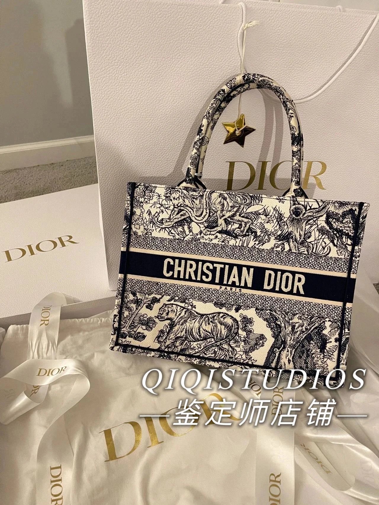 D*or Handbags BookToteOblique - 131797