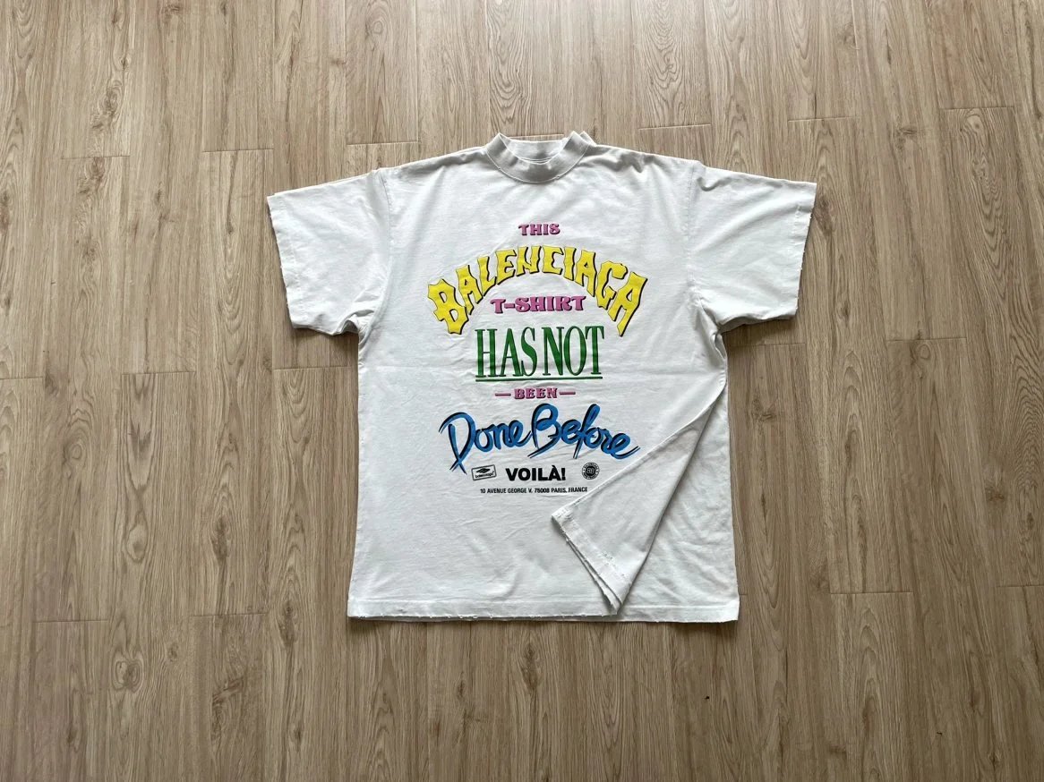 Balenciaga This Balenciaga T-Shirt Has Not Been Done Before White T-Shirt - 6