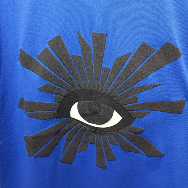 House of Errors T-Shirts Oversized Eye Graphic T-Shirt product detail image 15