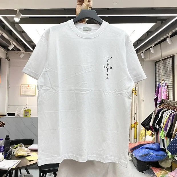 Cactus Jack Look Mom I Can Fly White T-Shirt - 7