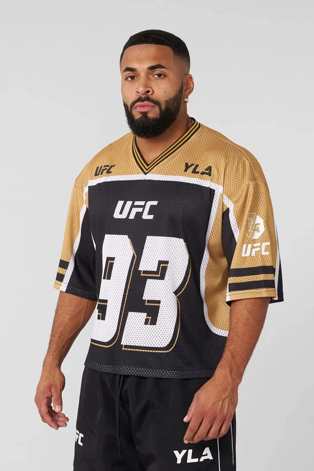 YoungLA T-Shirts UFC 93 Mesh V-Neck Jersey product detail image 16