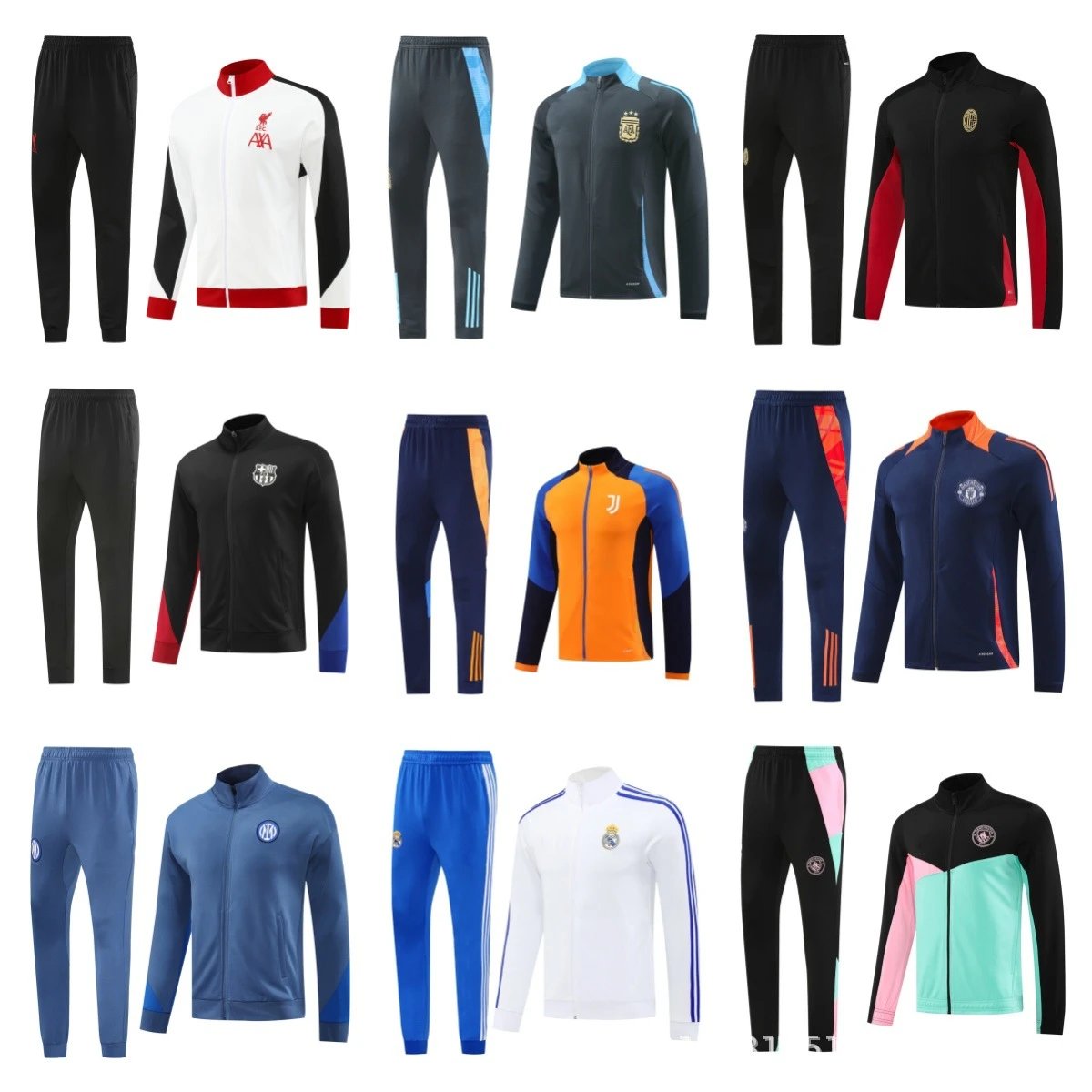 24-25 Soccer Training Suit 1-40 - 133377