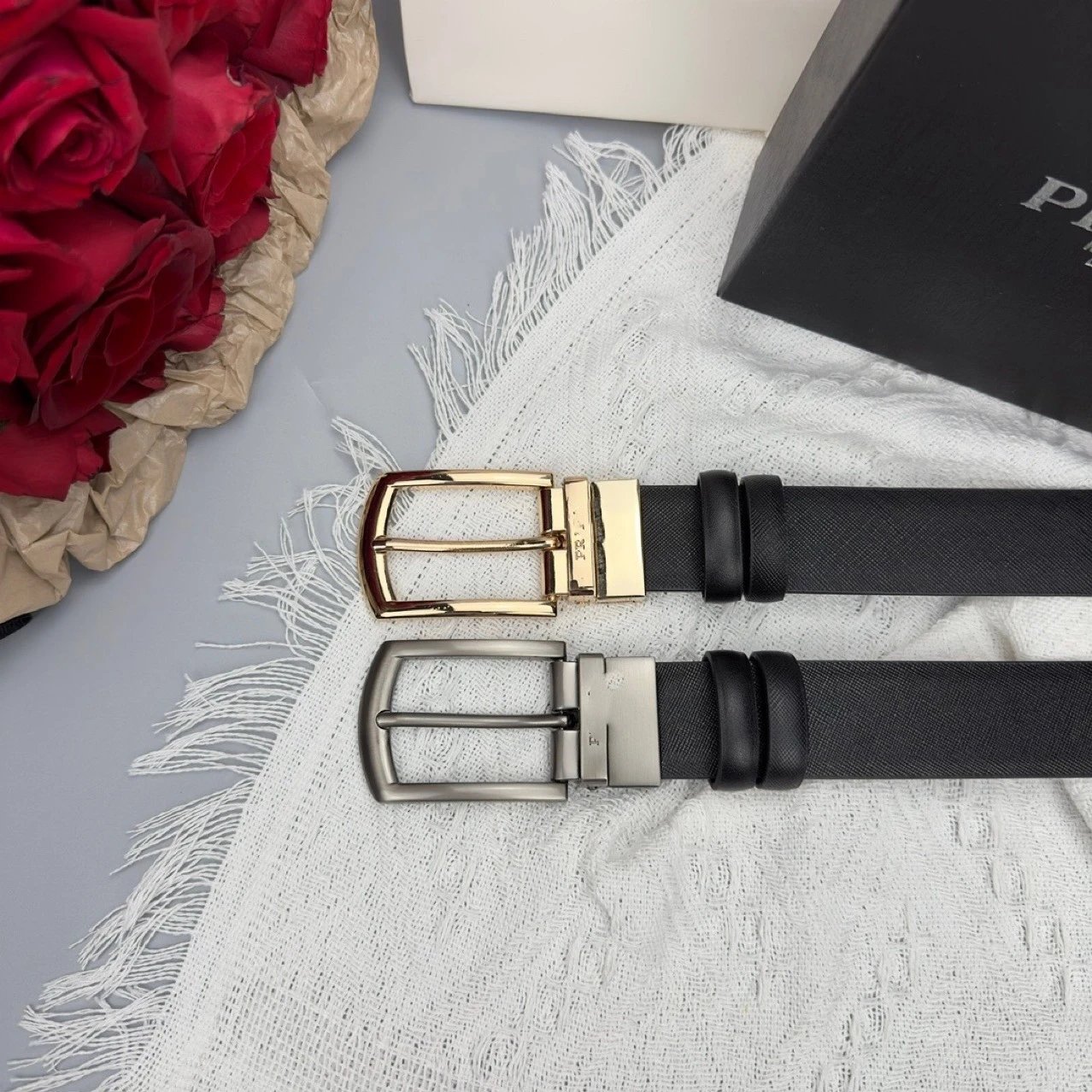 Pr*da 3.5cm Belt - 133413