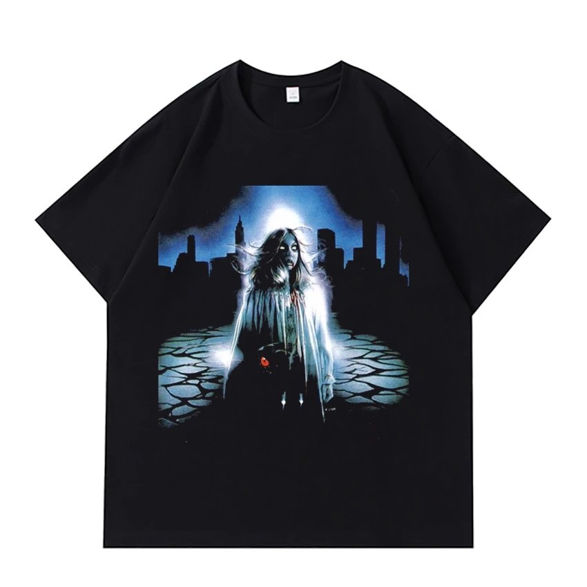 Design The Fog Horror Movie Poster Graphic T-Shirt Black - 9