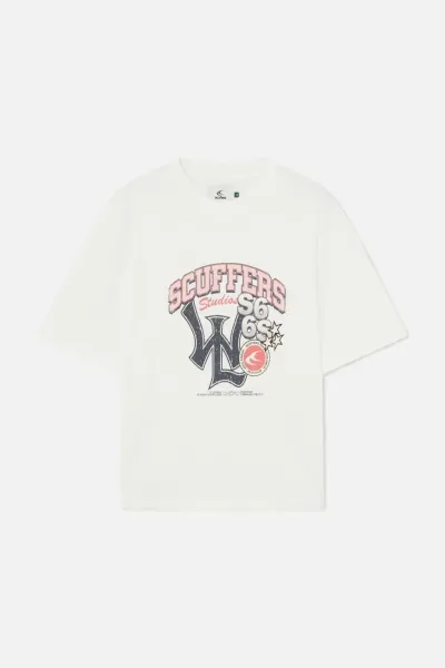 Design Scuffers Studios S6 6S Graphic Print Off-White T-Shirt T-Shirts - 1