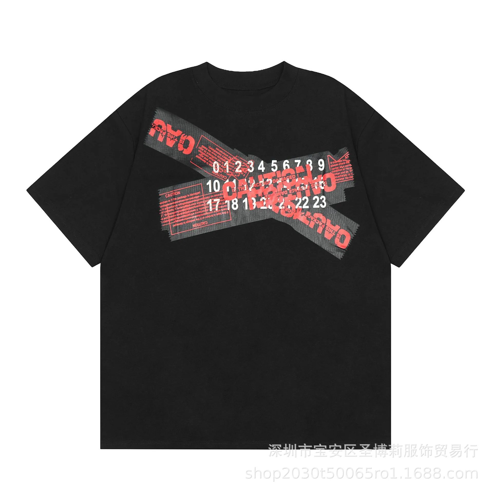 Comme des Garçons Play Number Grid Black T-Shirt - 6