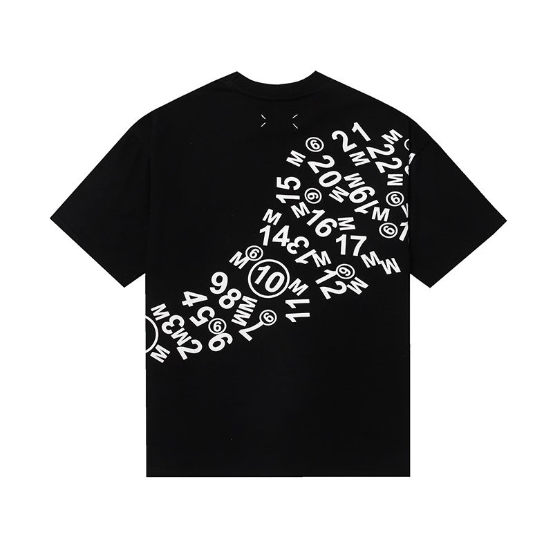 Maison Margiela Numbered Patch T-Shirt Black - 36