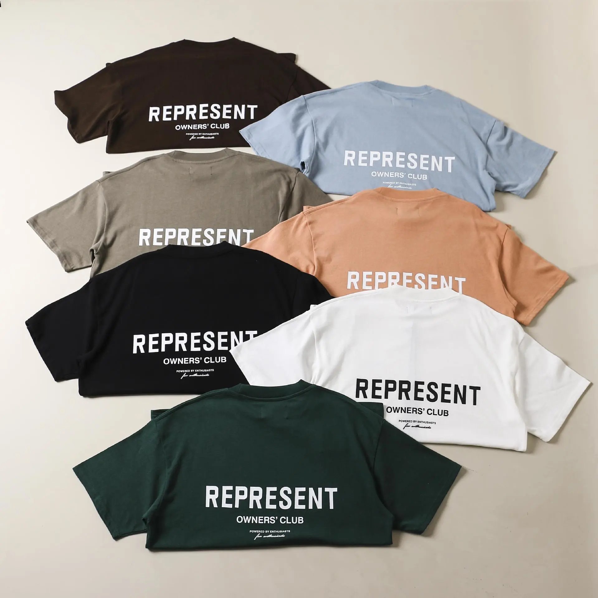 Represent Owners Club Brown T-Shirt - 5