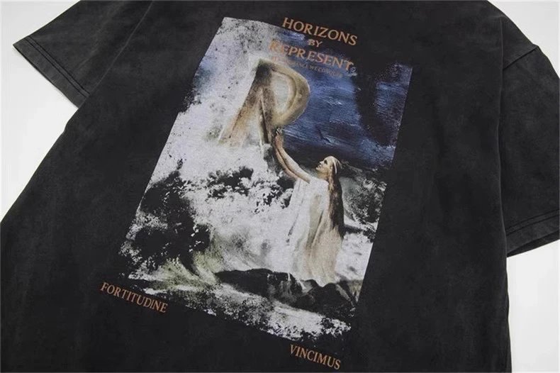 Revenge Horizons Graphic T-Shirt Black - 8