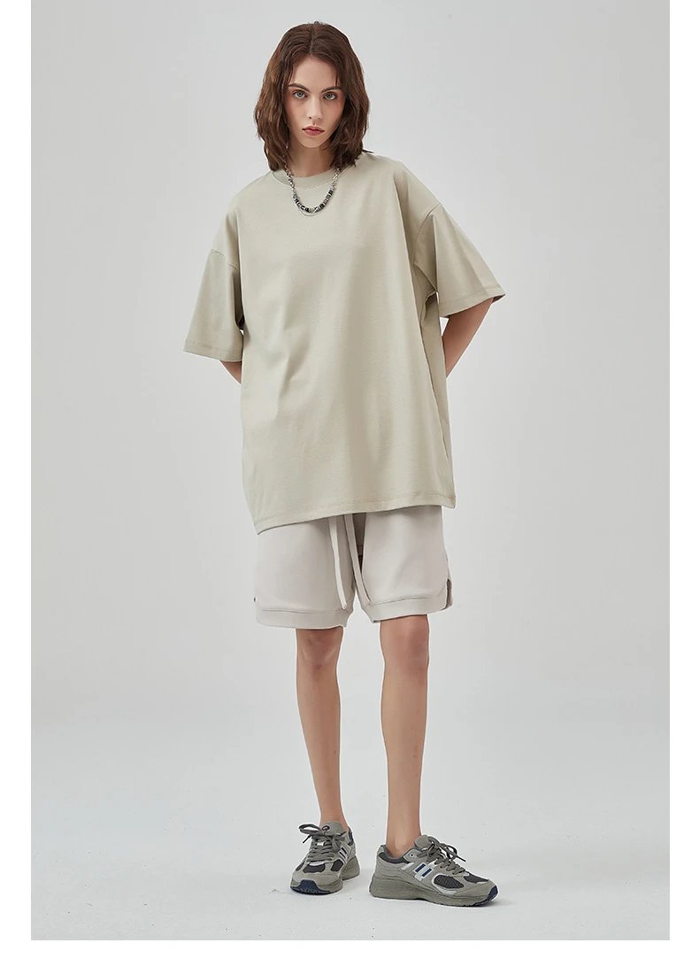 Arte Artie Master 385G Pure Cotton Oversized T-Shirt Dark Gray T-Shirts - 39