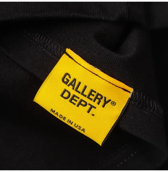 Gallery Dept Giraffe Lightning Black T-Shirt - 50