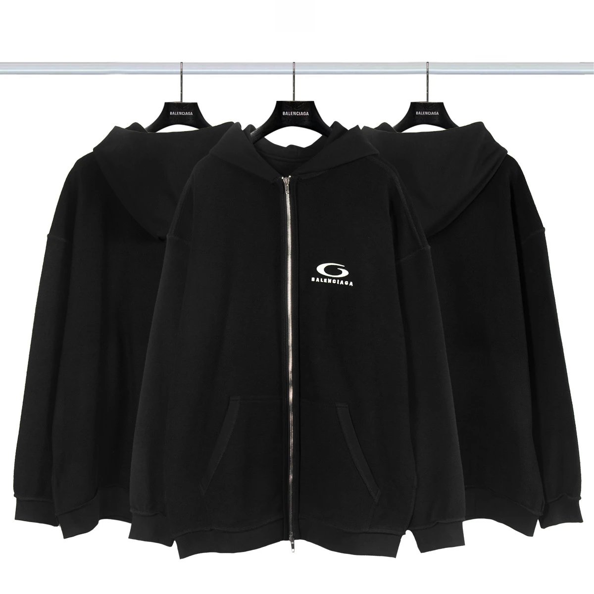 B*lenci*ga zipper hoodies - 132525