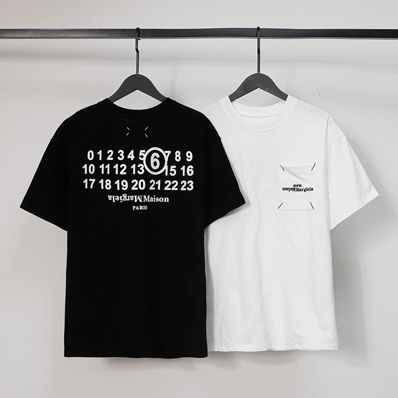 Maison Margiela Numbered Patch T-Shirt Black - 45