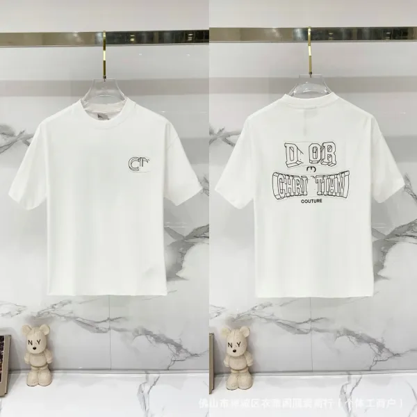 Dior x Christian Dior Couture Black Graphic T-Shirt - 42