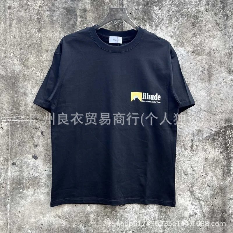 Rhude St. Rhude Hotel Graphic T-Shirt Beige - 6