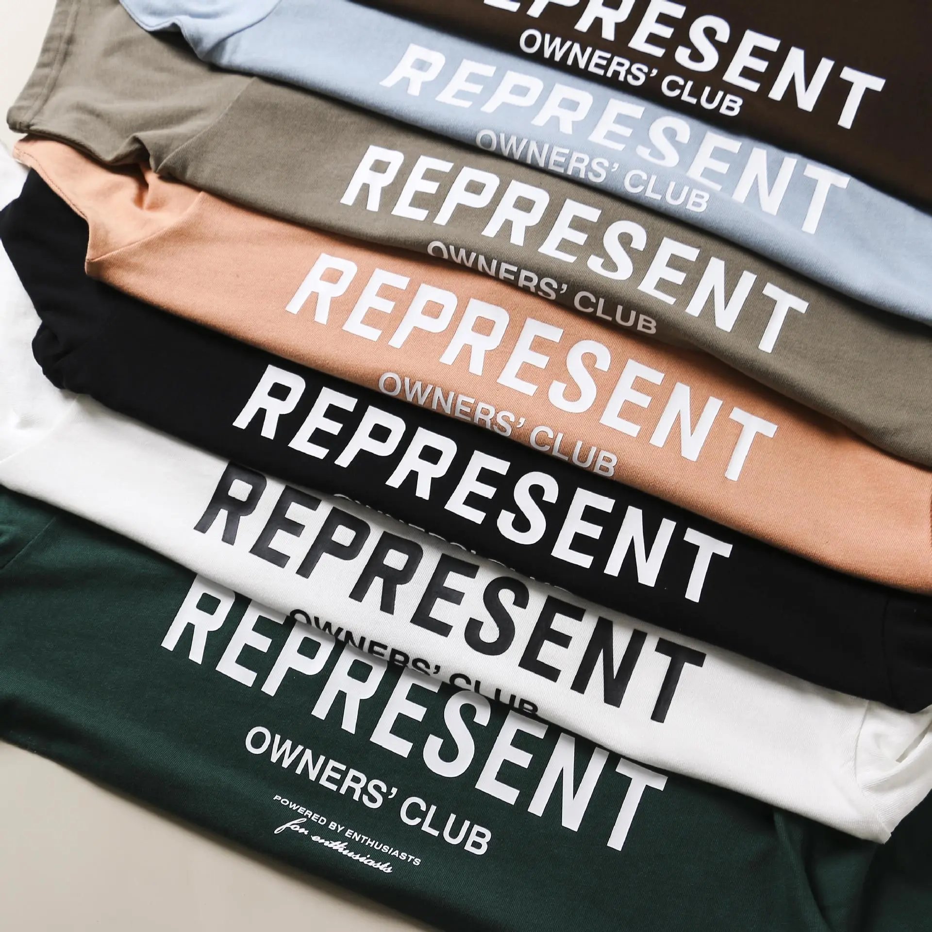 Represent Owners Club Brown T-Shirt - 6