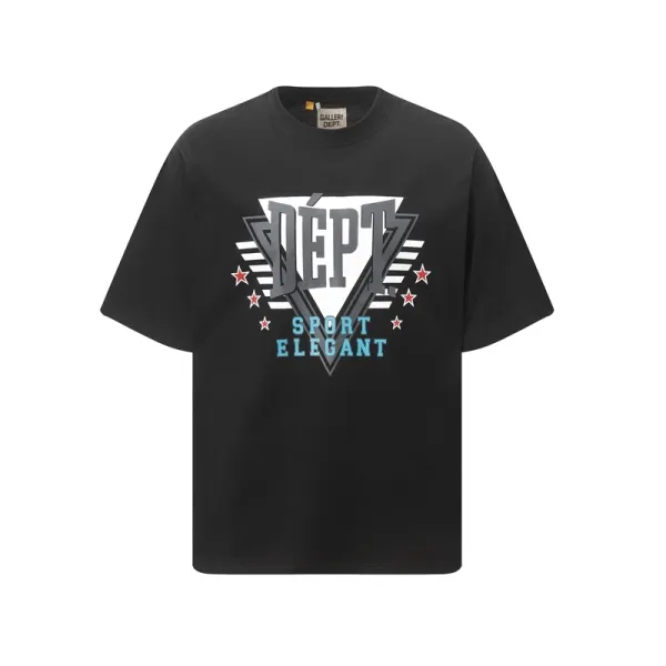 Gallery Dept Giraffe Lightning Black T-Shirt - 32