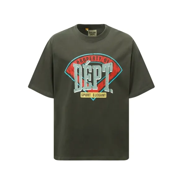 Gallery Dept Giraffe Lightning Black T-Shirt - 36