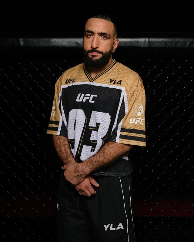 YoungLA T-Shirts UFC 93 Mesh V-Neck Jersey product detail image 11