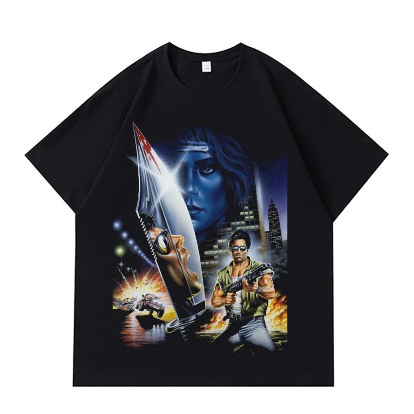 Design The Fog Horror Movie Poster Graphic T-Shirt Black - 10