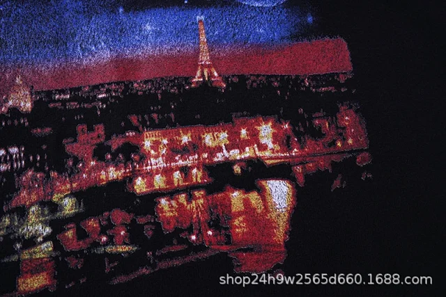 West Paris T-Shirts Cityscape Graphic product detail image 14